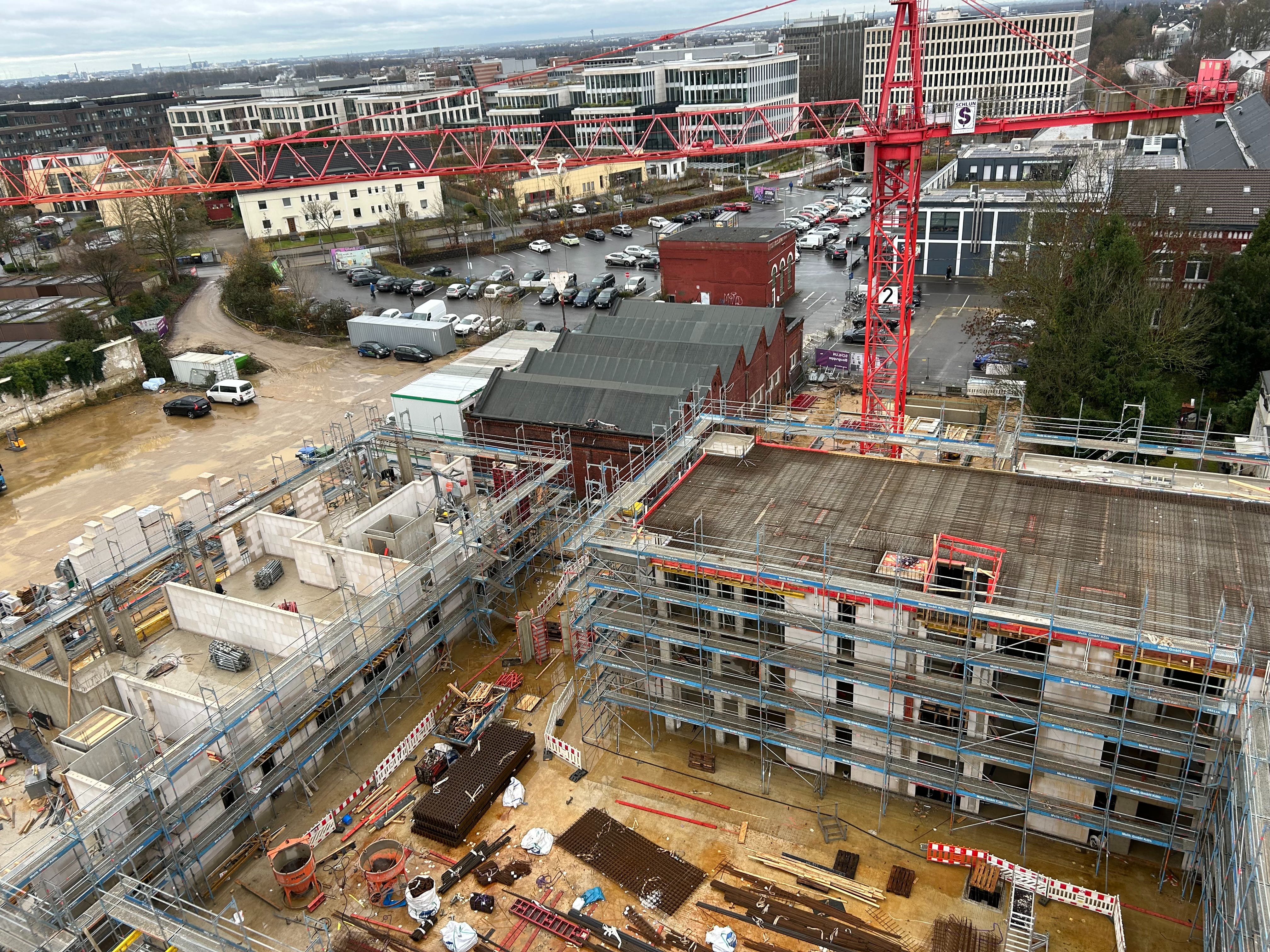 Fassadenansicht Maschinenfabrik Ratingen